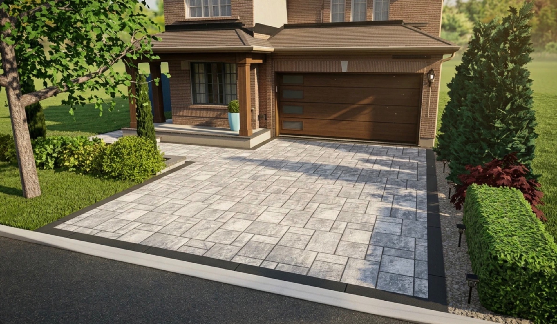 Proposed front transformation at 26 Gale Way, Vaughan